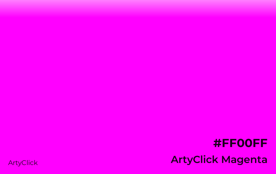 ArtyClick Magenta #FF00FF