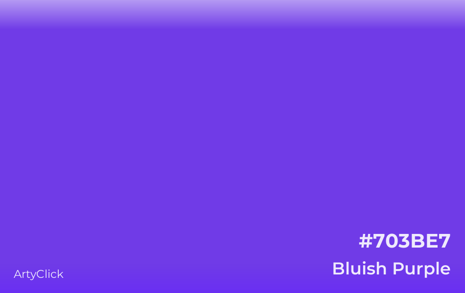 Bluish Purple Color | ArtyClick