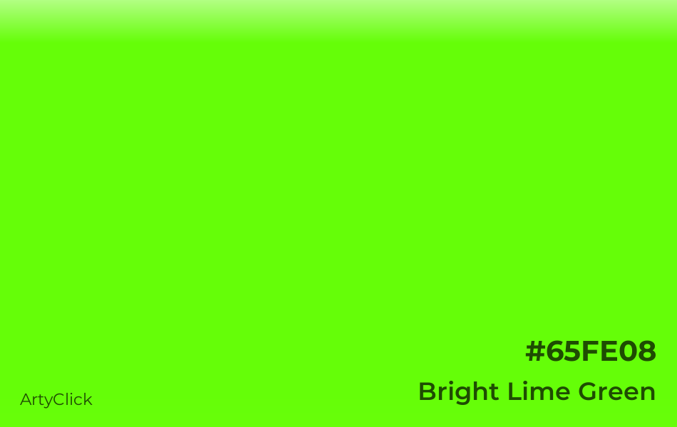Bright Lime Green Color | ArtyClick