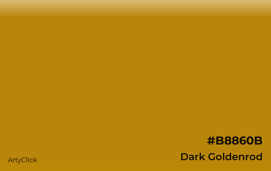 Dark Goldenrod Color | ArtyClick