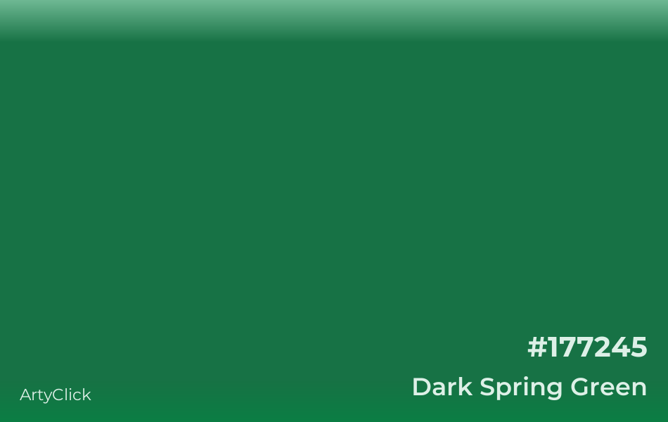 Dark Spring Green Color | ArtyClick