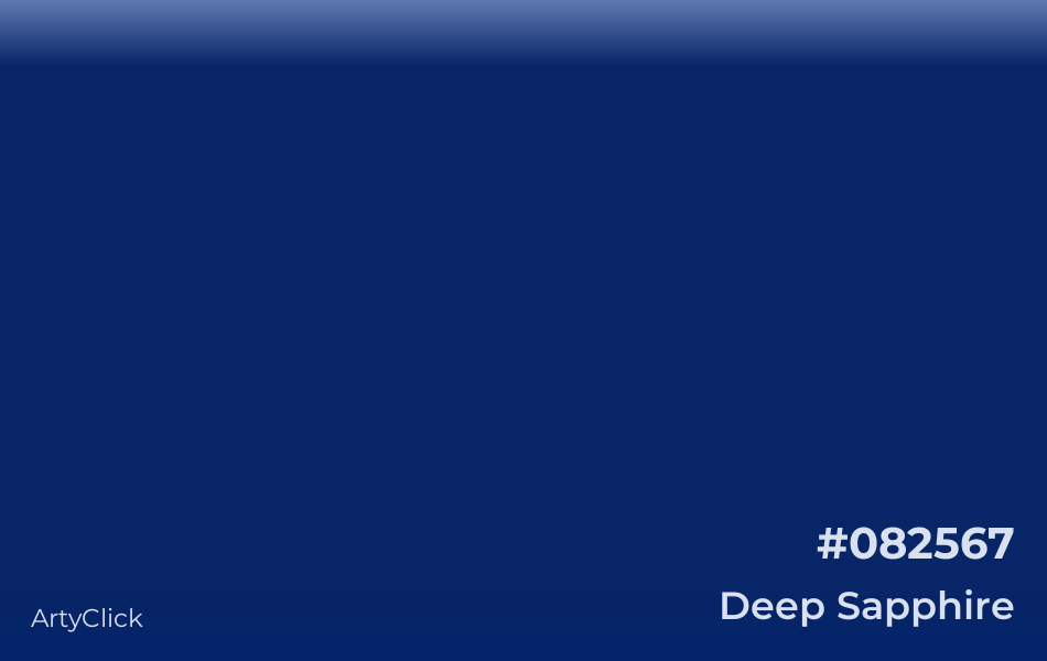 Deep Sapphire #082567