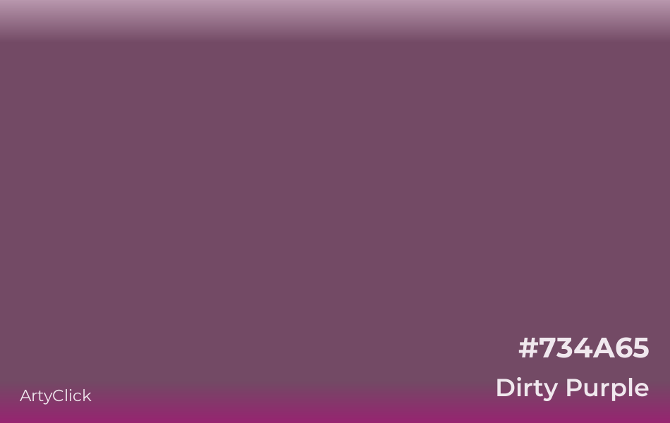 Dirty Purple Color | ArtyClick