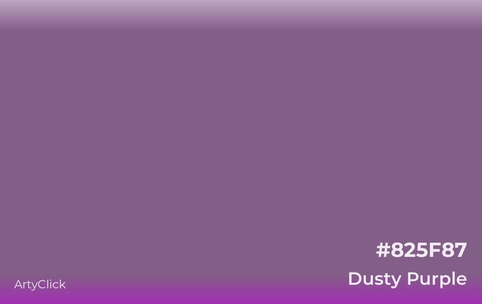 Dusty Purple Color | ArtyClick