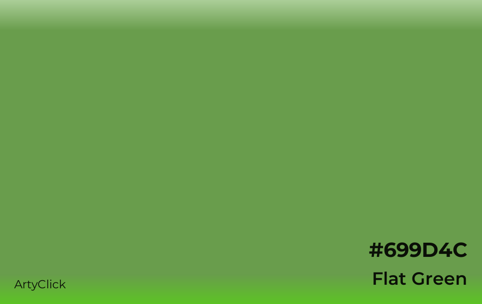 Flat Green Color | ArtyClick