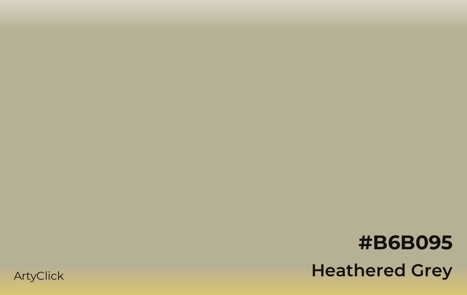 Heathered Grey #B6B095