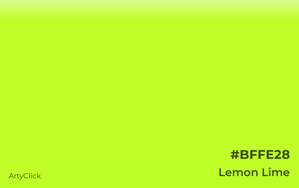 Lemon Lime Color ArtyClick