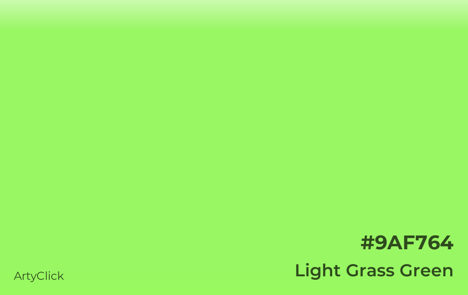 Light Grass Green Color | ArtyClick
