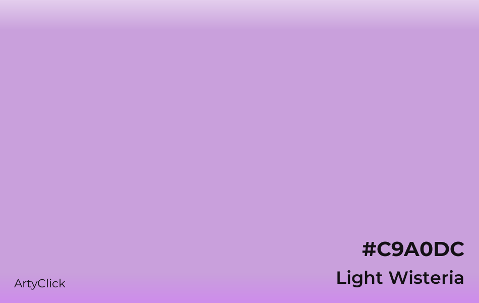 Light Wisteria #C9A0DC