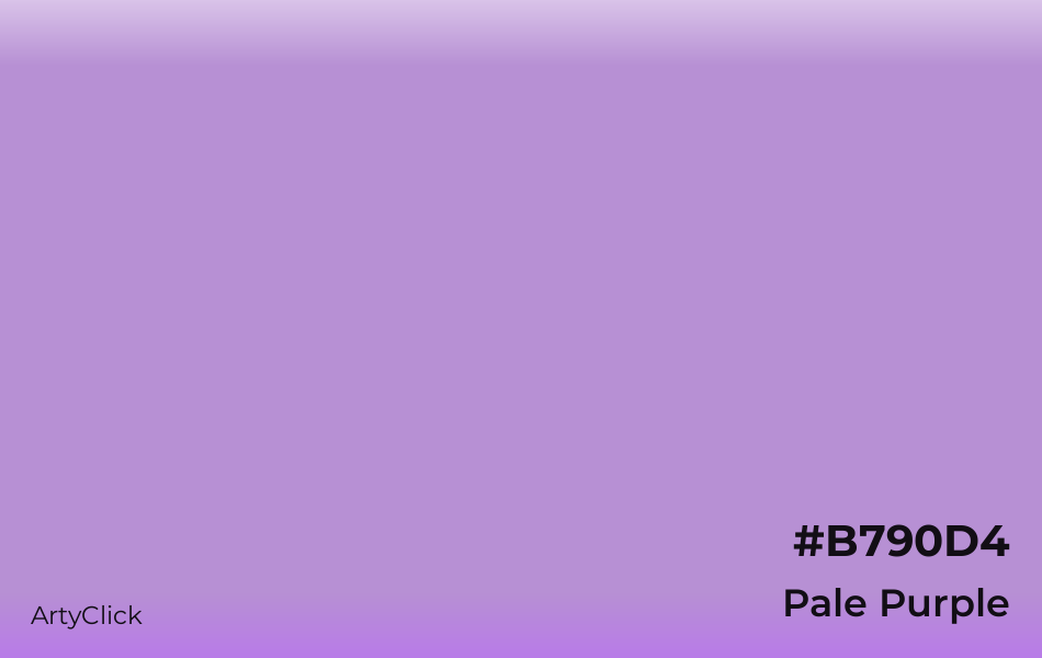 Pale Purple #B790D4