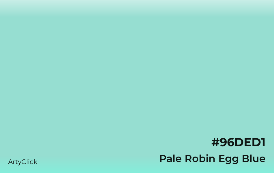 Pale Robin Egg Blue Color | ArtyClick