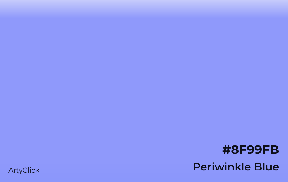 Periwinkle Blue Color | ArtyClick