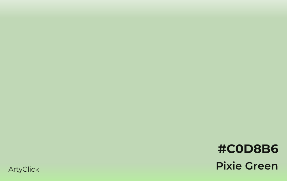 Pixie Green #C0D8B6