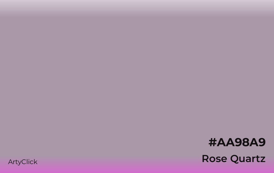 Rose Quartz #AA98A9