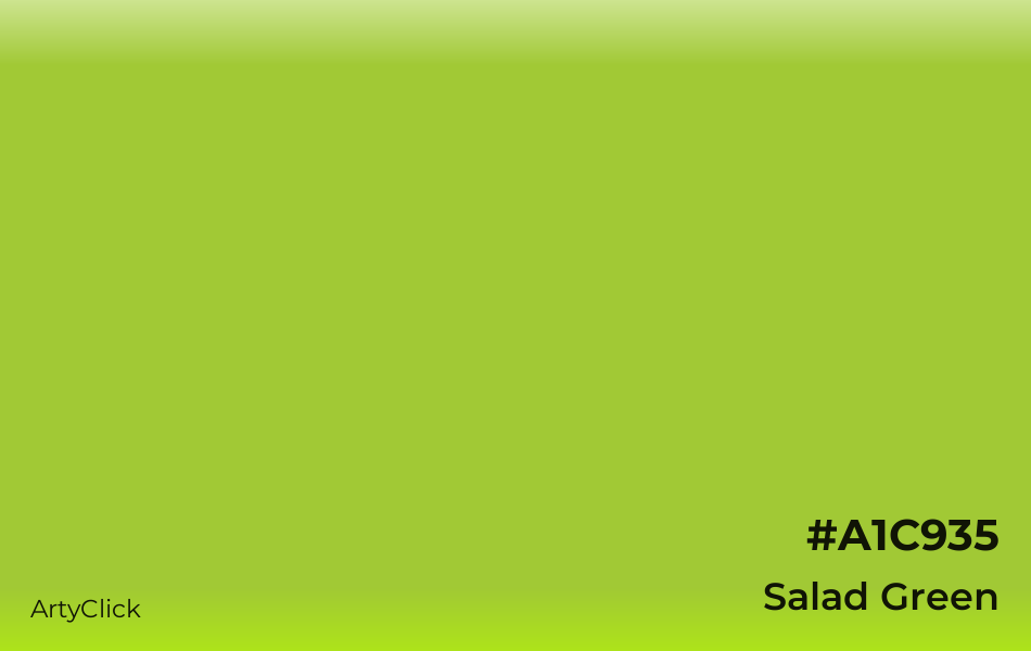 Salad Green #A1C935